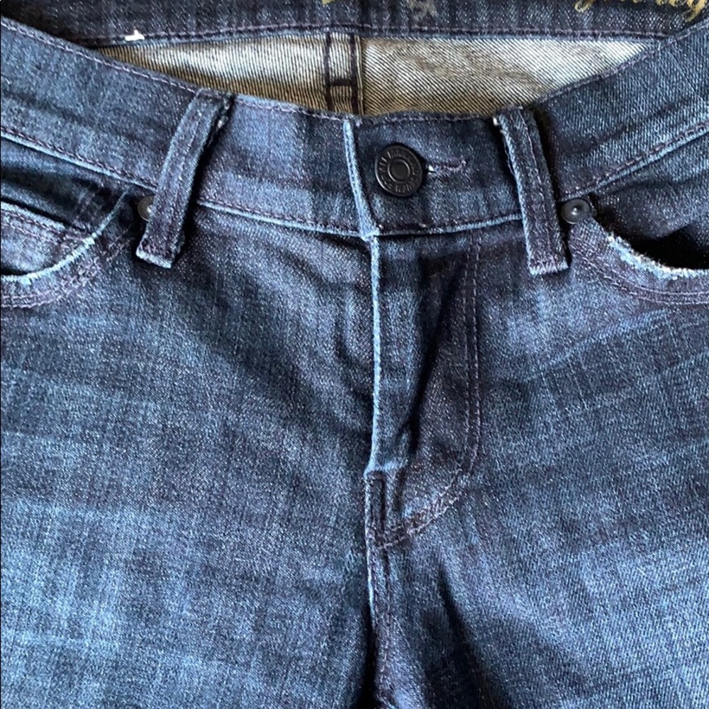 7 FOR ALL MANKIND Straight Leg Dark Wash Jeans - Picture 6 of 16